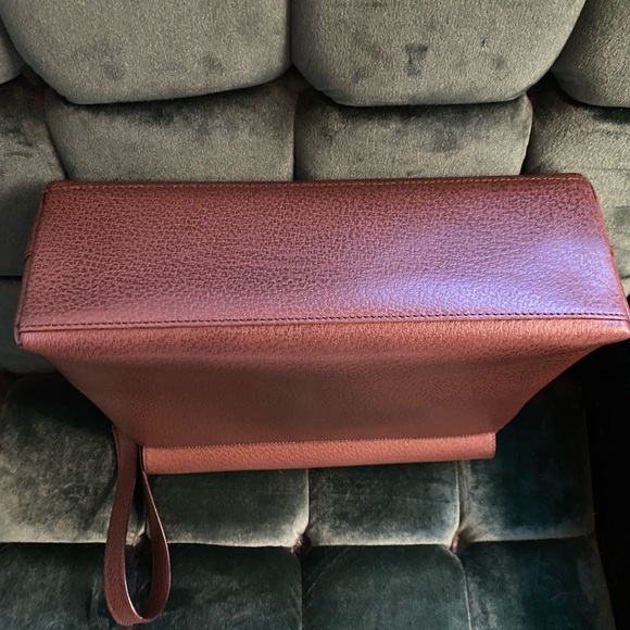 Gucci Brown Leather Vintage Box Style Purse - Picture 10 of 13